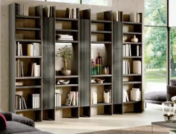 Imab Libreria Qmc024 in stile design a prezzi outlet- Librerie