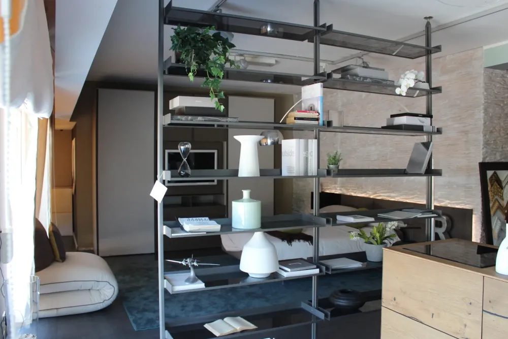 Rimadesio Libreria in metallo a prezzo scontato- Librerie