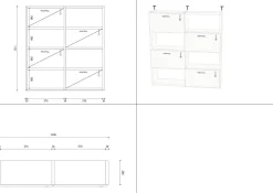 Libreria in laccato opaco a prezzo Outlet: scopri Libreria modo^Sangiacomo Clearance