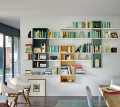 Libreria in laccato opaco scontata -25%: scopri Modo m5c73^Sangiacomo New