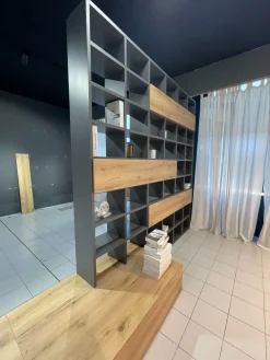 Siloma Libreria in legno scontata -71%: scopri 5.0 giorno- Librerie