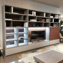 Discount Libreria Sistema flexus in stile design con forte sconto Librerie