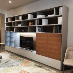 Discount Libreria Sistema flexus in stile design con forte sconto Librerie