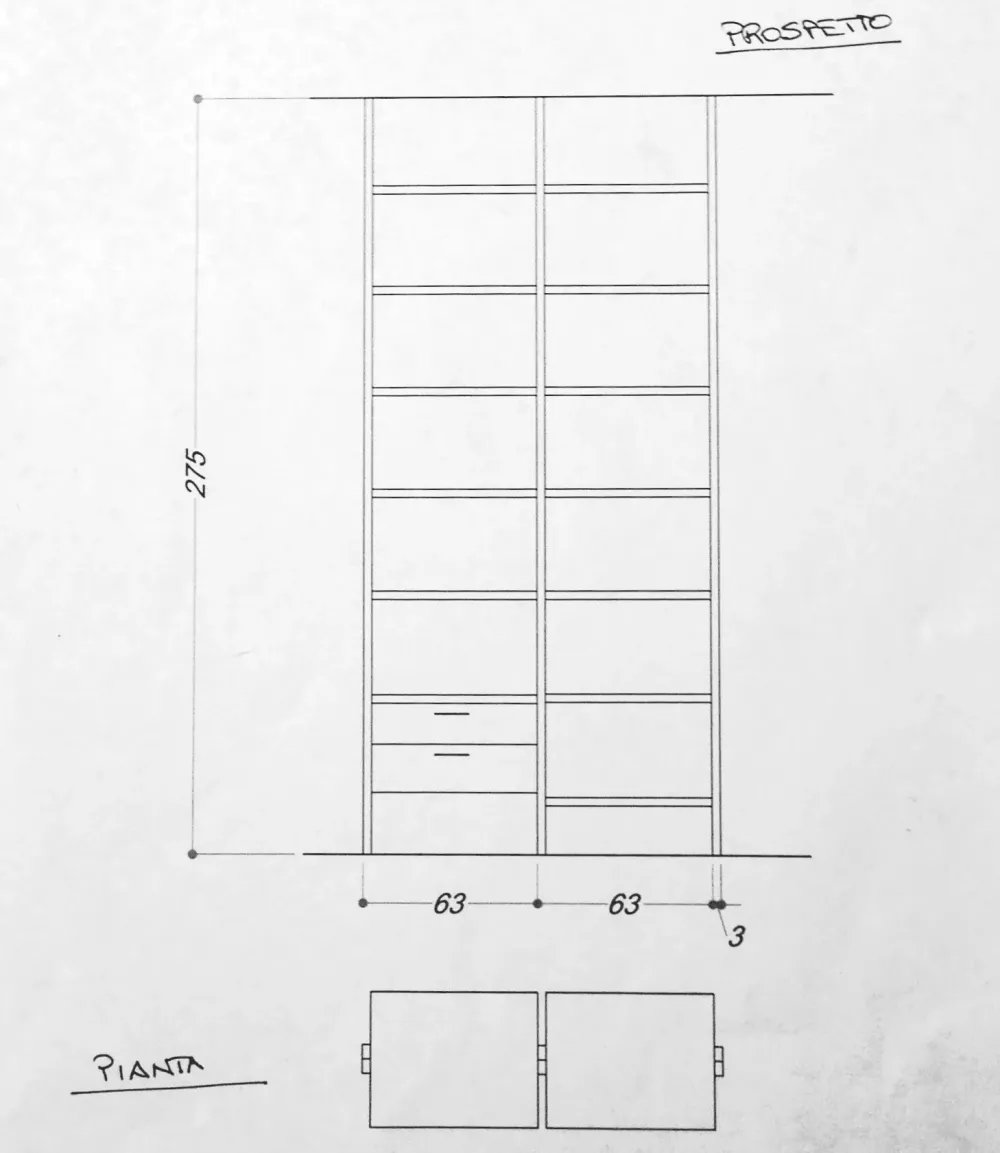 Libreria Space system - scontata del -52 %^Siloma Online