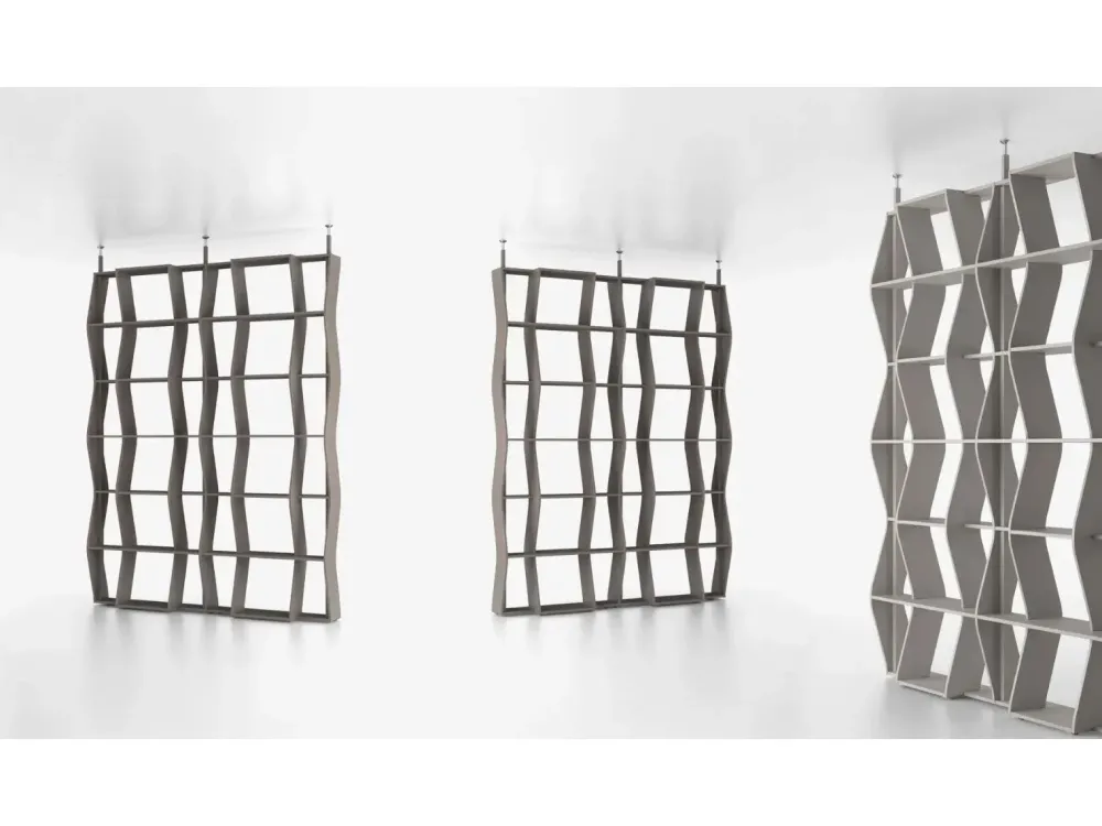 Doimo Salotti Libreria Swing * stile design di in Offerta Outlet- Librerie