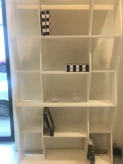 Doimo Idea Libreria Swing in laccato opaco a prezzo Outlet- Librerie