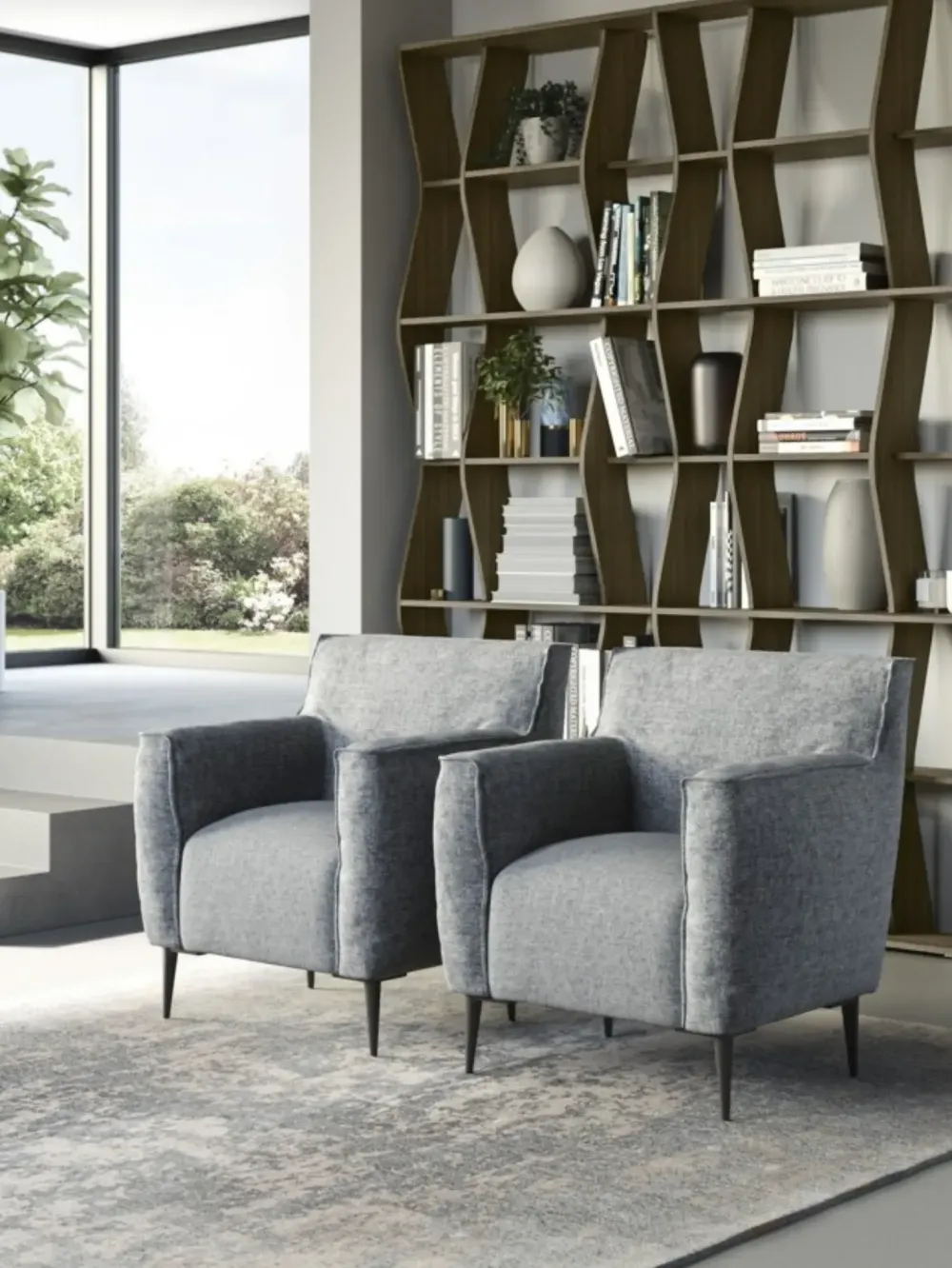 Outlet Libreria Swing in stile design di in OFFERTA OUTLET Librerie