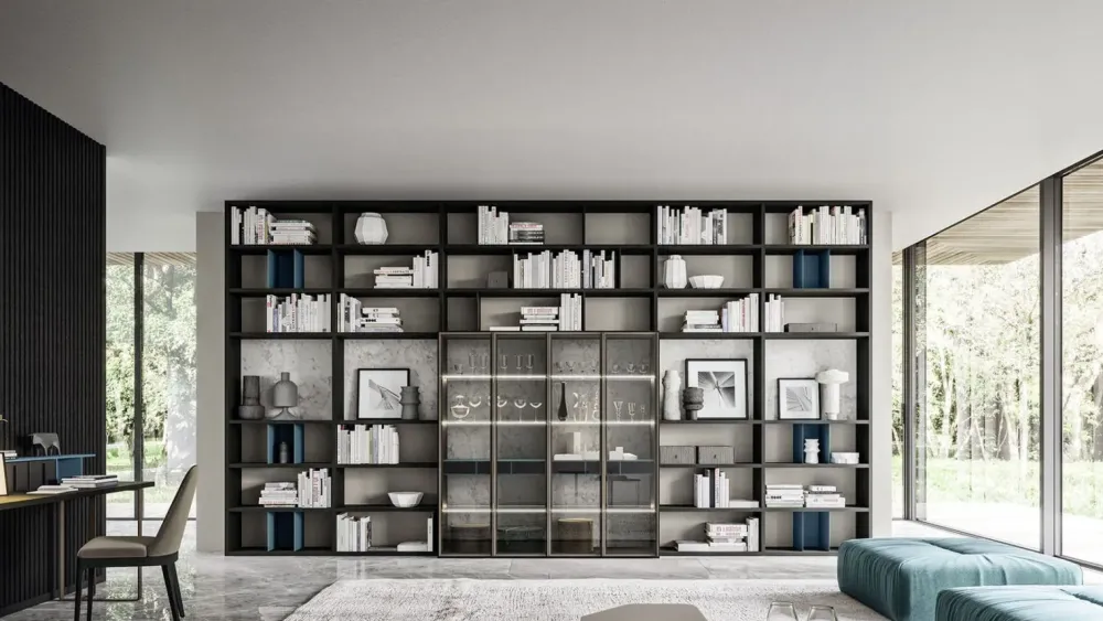 Homes Libreria System day stile design di in offerta- Librerie
