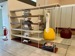 Hot Libreria in laccato opaco a prezzo Outlet: scopri Fortebraccio Librerie