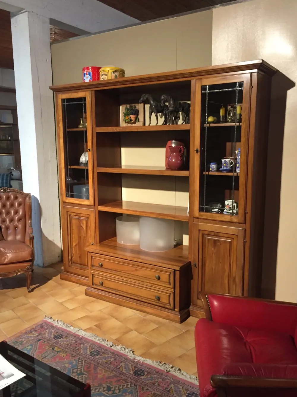 Libreria Tradizione OFFERTA OUTLET^Artigianale New