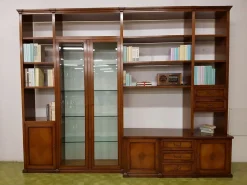 Hot Libreria TRESOR di in legno noce nazionale massello Librerie