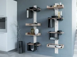 Clearance Libreria Zoe stile moderno Zoe di kitchens in Offerta Outlet Librerie