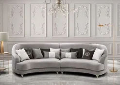 Md work Lineare Divano luxury venice 800 a PREZZO OUTLET scontato del 46%- Divani