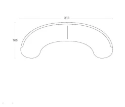 Md work Lineare Divano luxury venice 800 a PREZZO OUTLET scontato del 46%- Divani