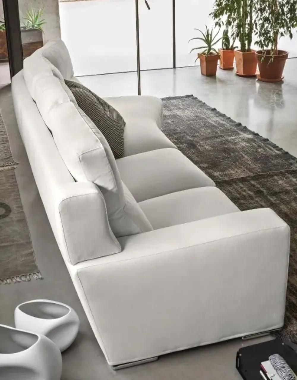 Sale Lineare Divano pelle luxury italia : con uno SCONTO ESCLUSIVO del 40% Divani