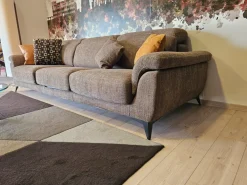 Rosini Lineare Divano modello nevers top in Offerta Outlet- Divani