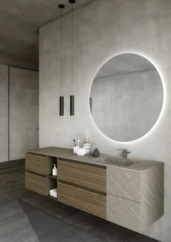 Baxar M2 system 227 : mobile bagno sospeso A PREZZI OUTLET- Mobili Bagno Sospeso