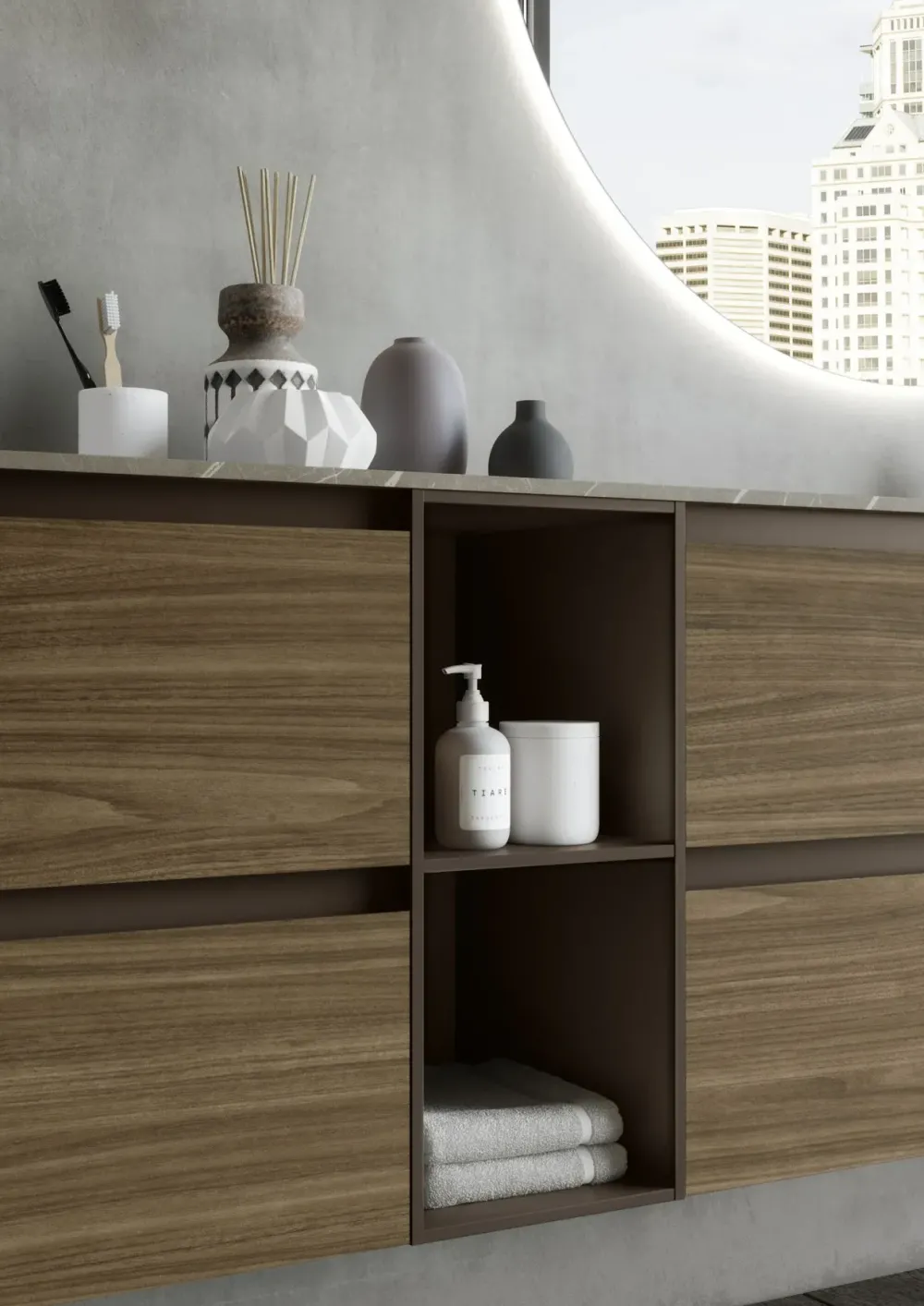 Baxar M2 system 227 : mobile bagno sospeso A PREZZI OUTLET- Mobili Bagno Sospeso