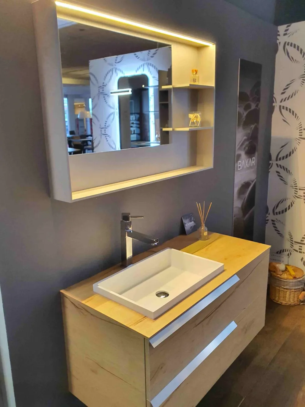 Baxar M system : mobile da bagno A PREZZI OUTLET- Mobili Bagno Sospeso