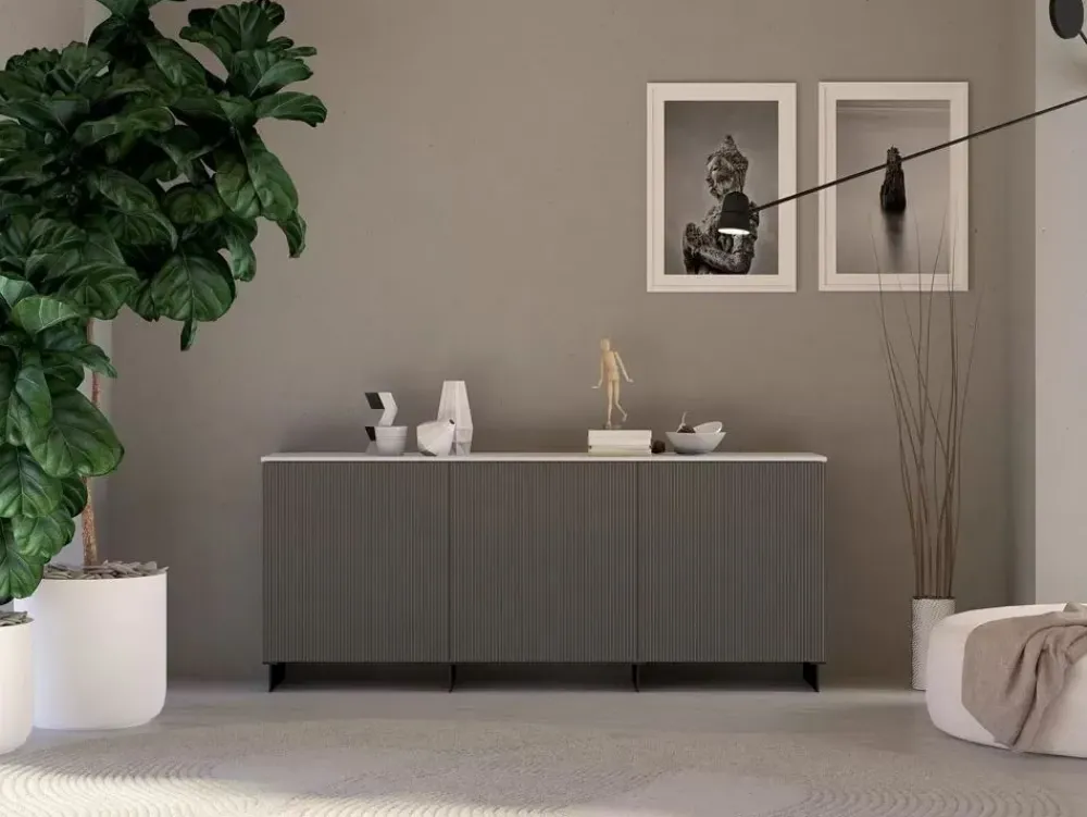 Artigianale Madia 02 in stile moderno di in Offerta Outlet- Madie