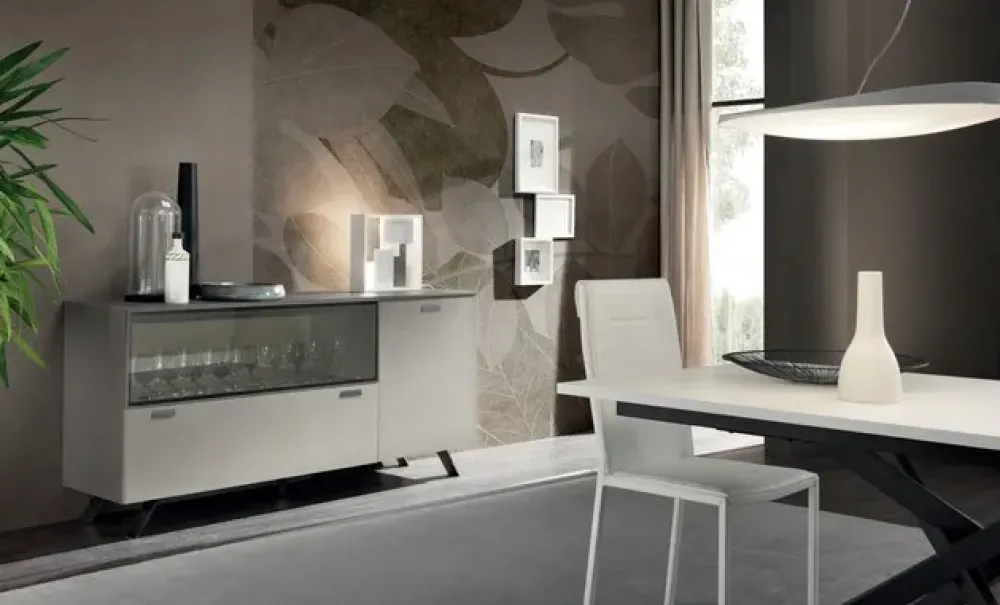 Clearance Madia Abaco21 in stile moderno a prezzo scontato Madie