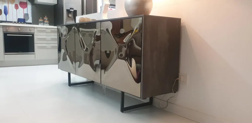 Duebitalia Madia Alice vetro di a prezzi outlet- Madie