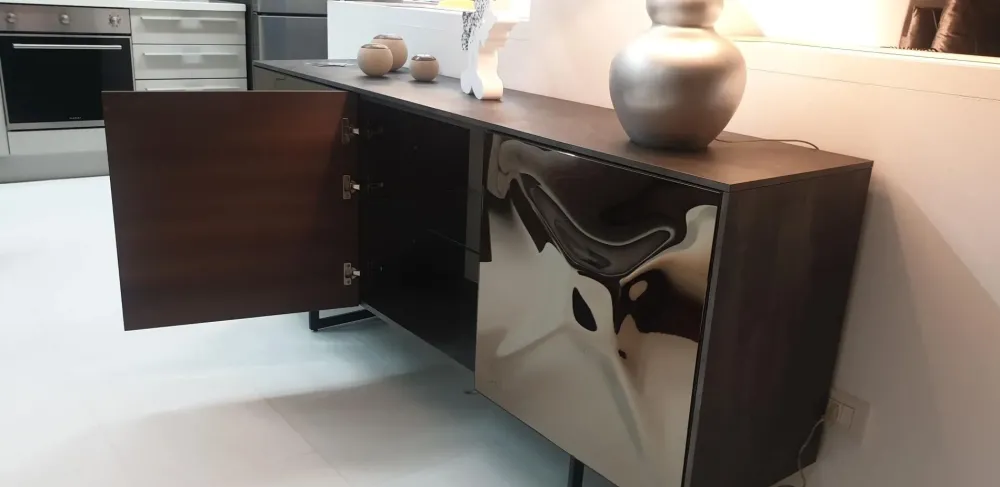 Duebitalia Madia Alice vetro di a prezzi outlet- Madie