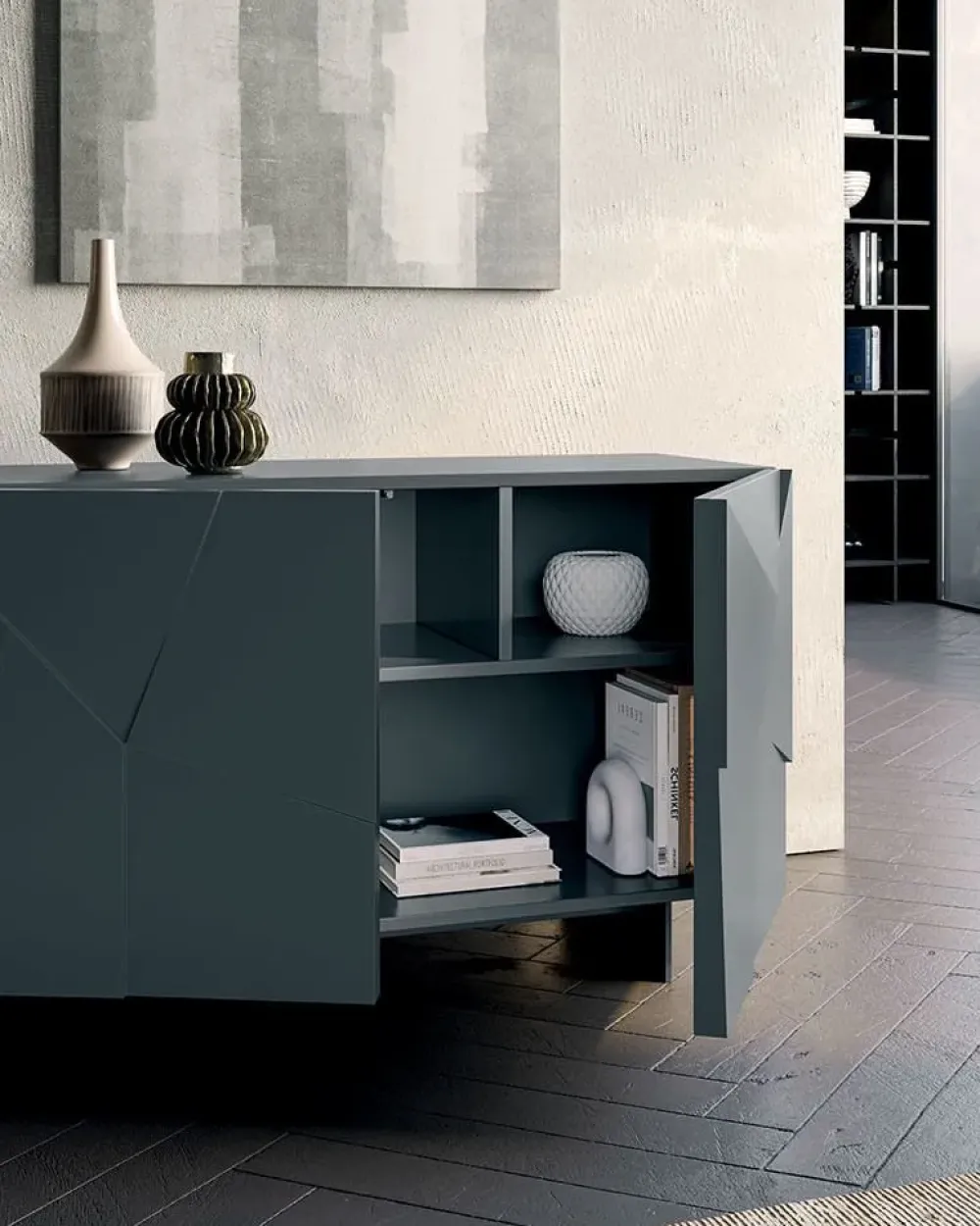 Dall'Agnese Madia Concrete 4 di a prezzi convenienti- Madie