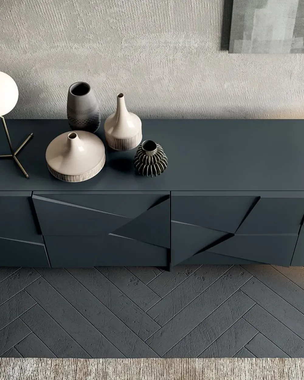 Dall'Agnese Madia Concrete 4 di a prezzi convenienti- Madie