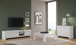 Artigianale Madia Contromobile modena 4ante di in stile moderno scontata -50%- Madie