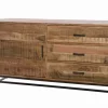 Outlet Madia Credenza 3 cassetti 1 sportello industril in stile moderno di in Offerta Outlet Madie