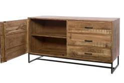 Outlet Madia Credenza 3 cassetti 1 sportello industril in stile moderno di in Offerta Outlet Madie