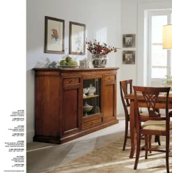 Online Madia Credenza f100 in stile classico di in Offerta Outlet Madie