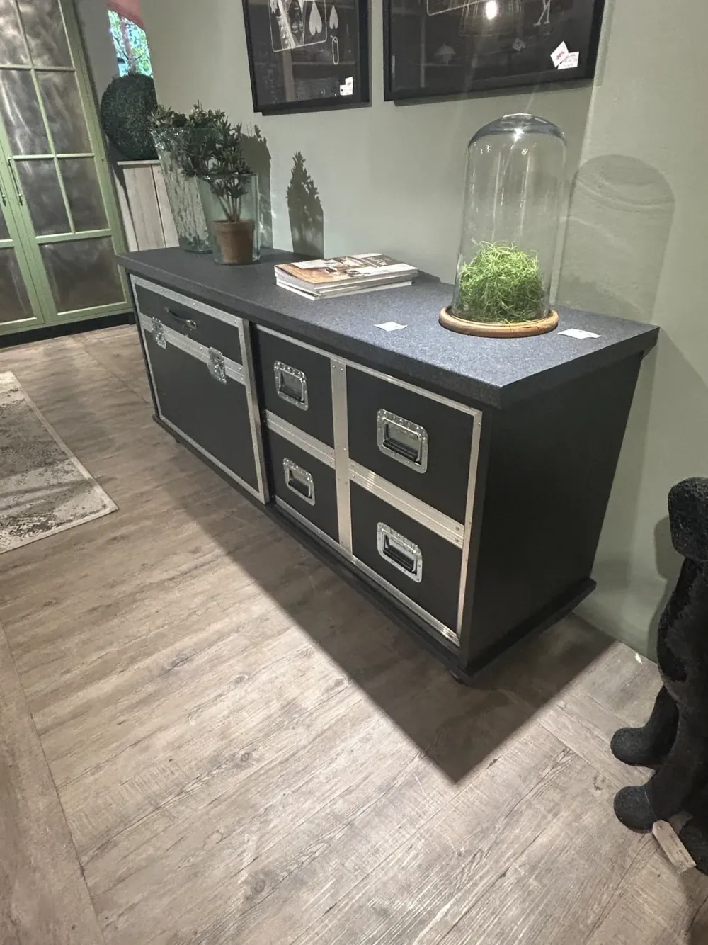 Hot Madia Credenza flycase in stile design di in Offerta Outlet Madie