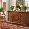 Madia Credenza in noce massello con cassettini in promo-sconto del 55% di a prezzi outlet^Artigianale Online