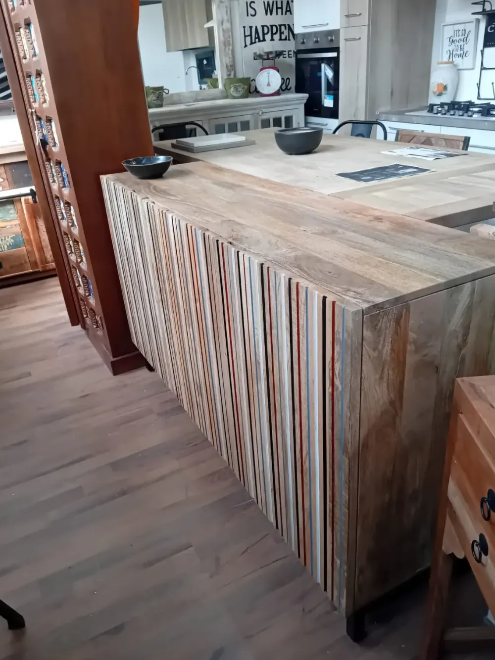 Nuovi Mondi Collection Madia Credenza line nordic 3 ante di a prezzi convenienti- Madie