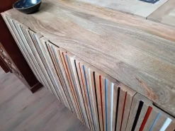 Nuovi Mondi Collection Madia Credenza line nordic 3 ante di a prezzi convenienti- Madie