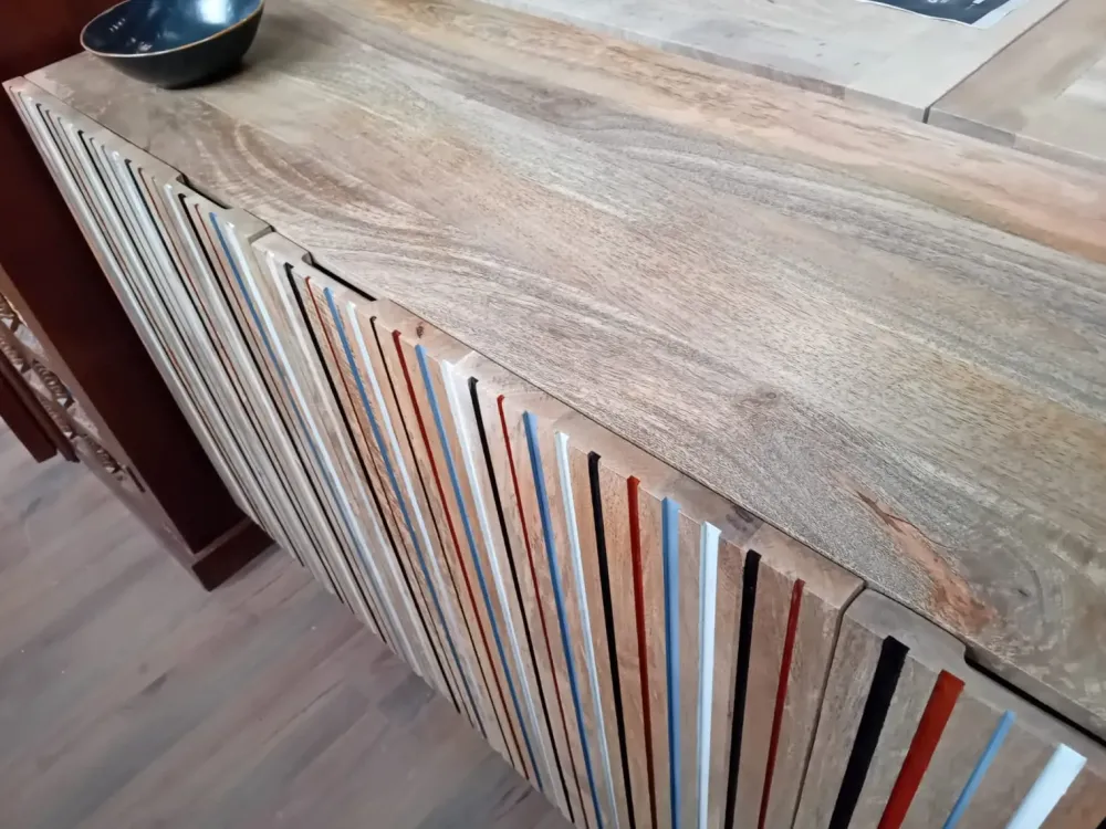 Nuovi Mondi Collection Madia Credenza line nordic 3 ante di a prezzi convenienti- Madie