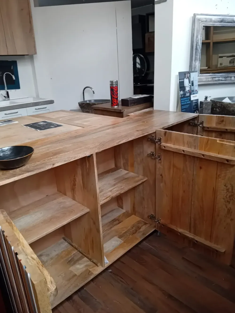 Nuovi Mondi Collection Madia Credenza line nordic 3 ante di a prezzi convenienti- Madie