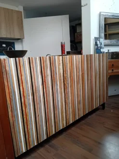 Nuovi Mondi Collection Madia Credenza line nordic 3 ante di a prezzi convenienti- Madie