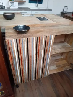 Nuovi Mondi Collection Madia Credenza line nordic 3 ante di a prezzi convenienti- Madie