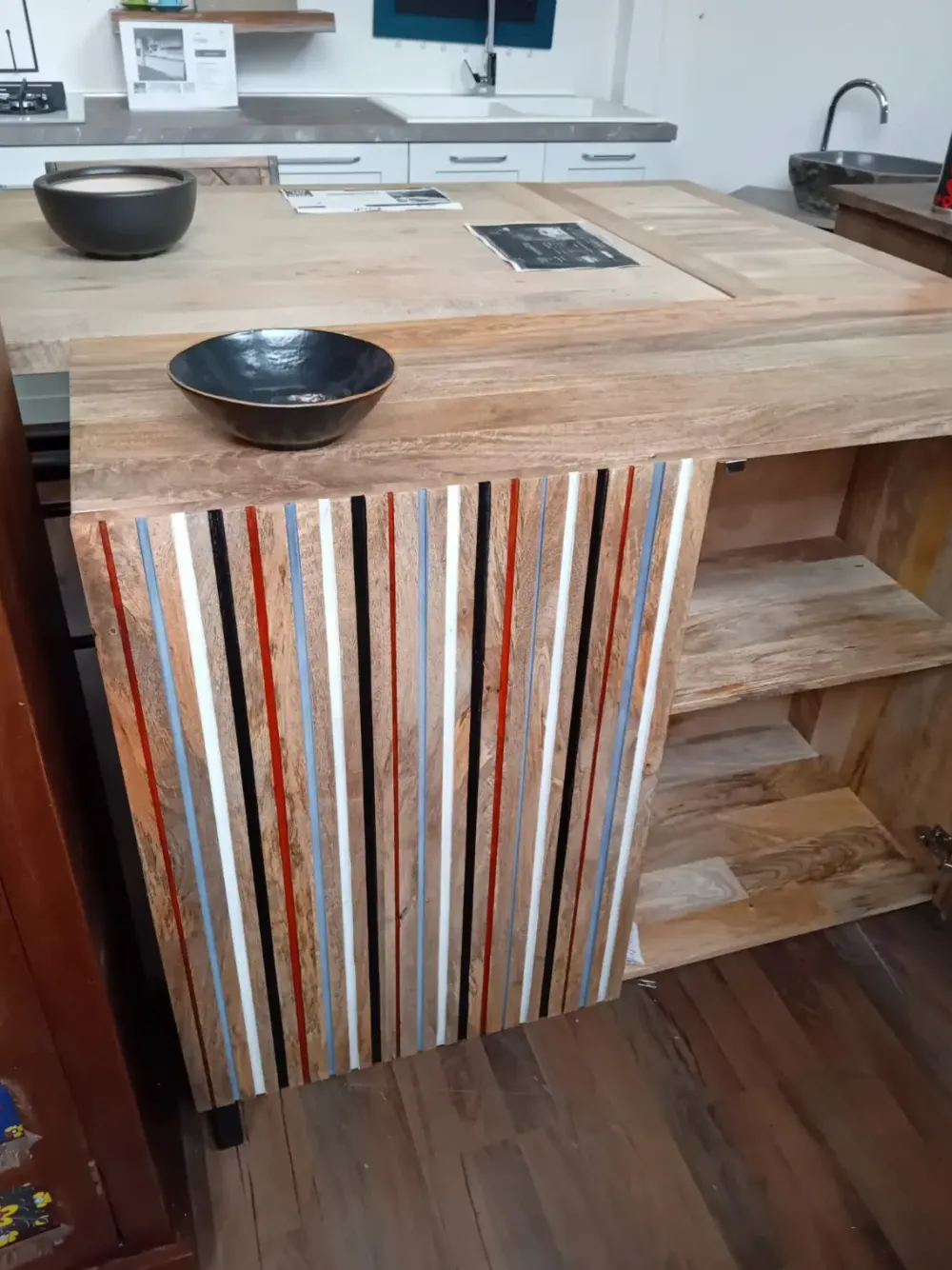 Nuovi Mondi Collection Madia Credenza line nordic 3 ante di a prezzi convenienti- Madie