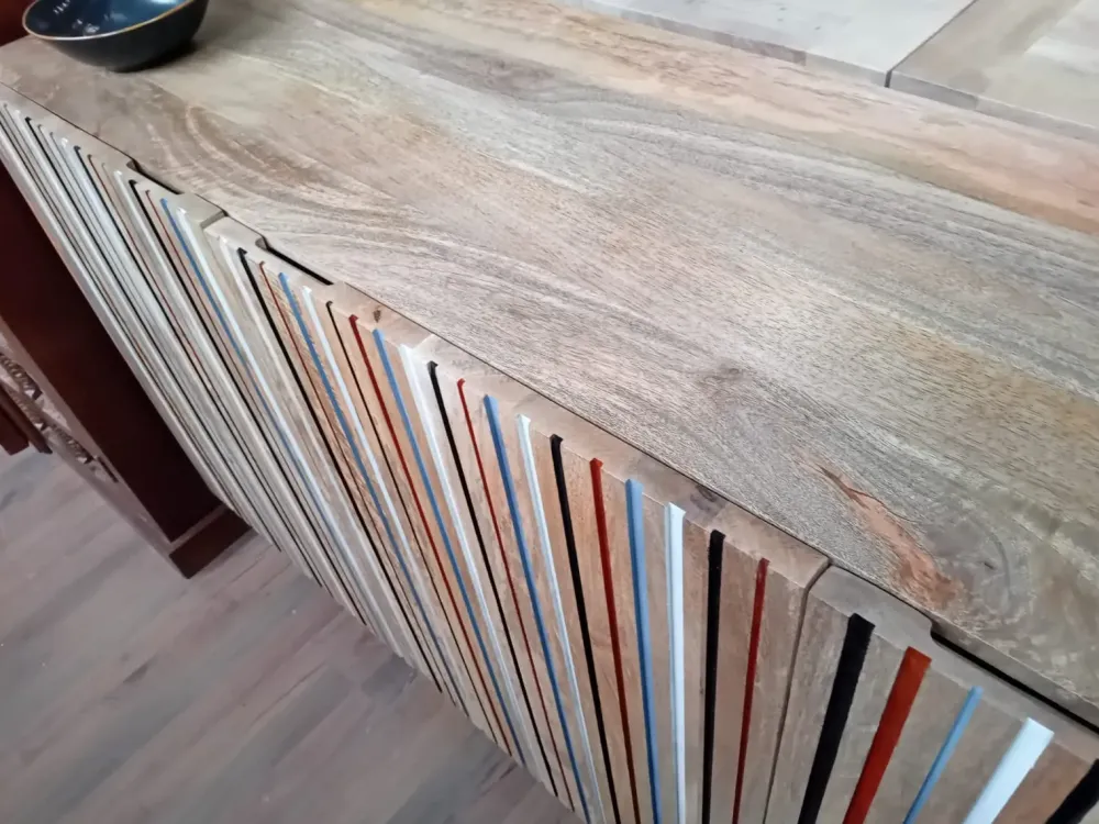 Nuovi Mondi Collection Madia Credenza line nordic 3 ante di a prezzi convenienti- Madie