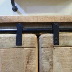 Madia Credenza madia newport jupiter vintage ante scorrevoli in stile moderno di in Offerta Outlet^Outlet Etnico Discount