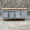 Outlet Etnico Madia Credenza maxi 4 ante 4 cassetti shabby nature e chic di a prezzi outlet- Madie