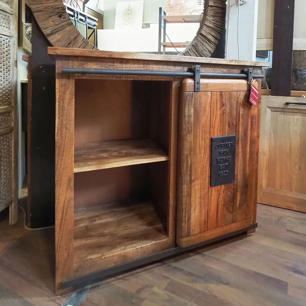 New Madia Credenza newport scura etnico indsutrial in stile design di in Offerta Outlet Madie