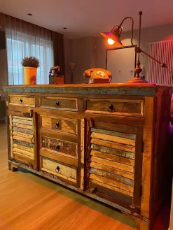 Madia Credenza persiane 150 di con forte sconto^Outlet Etnico Sale