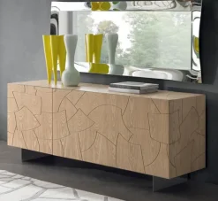 Collezione esclusiva Madia Cupboard anta intagliata di in stile design in offerta- Madie