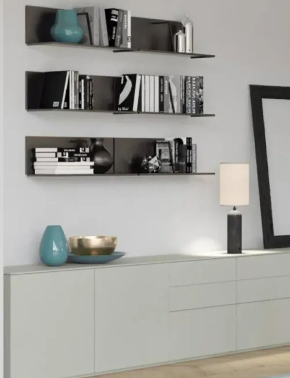 Discount Madia di in legno Micaela a prezzo riservato Madie