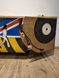 Madia di in legno Liverpool a prezzo Outlet^Artigianale Discount